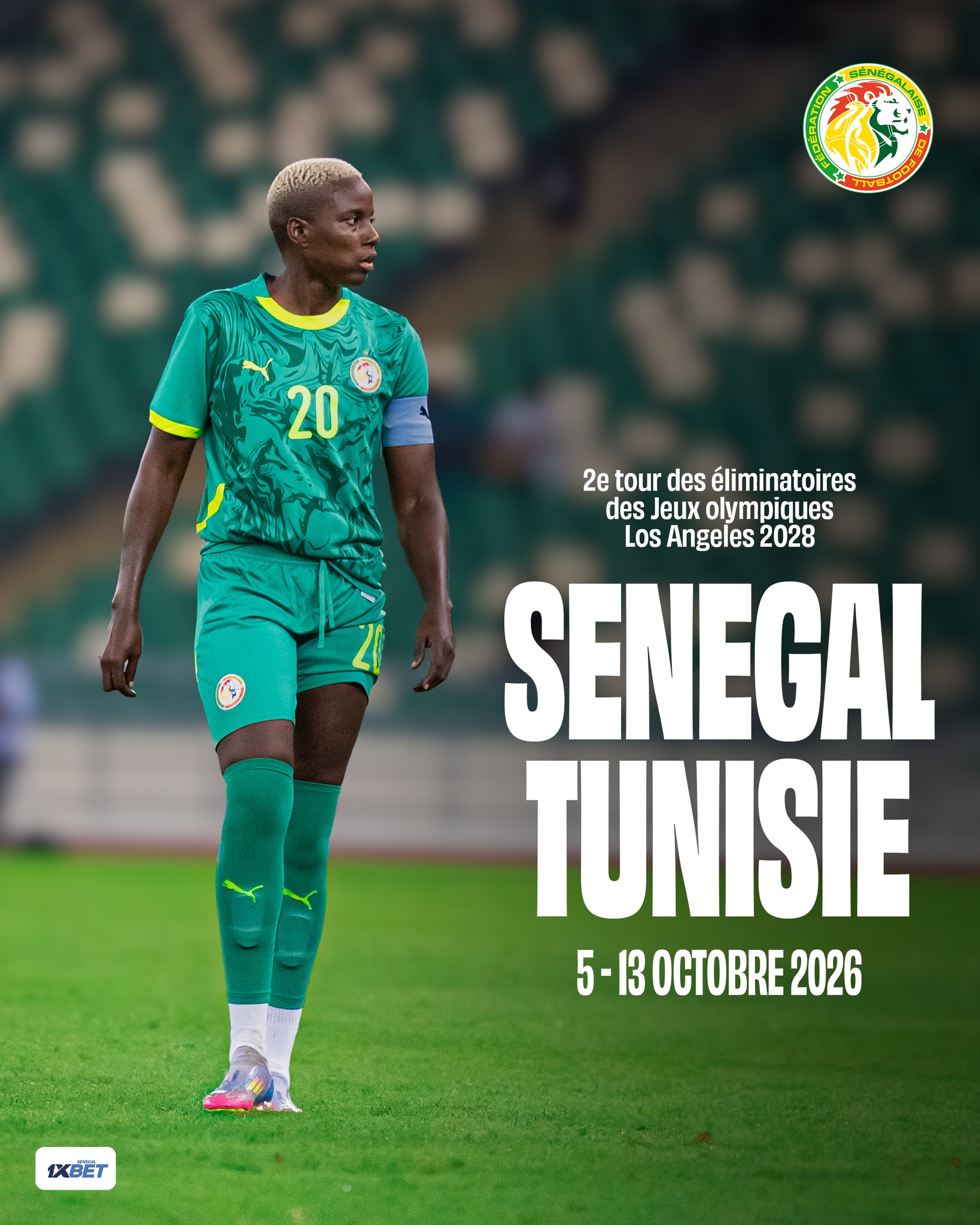 Senegal women’s team faces Tunisia in la28 olympic qualifiers