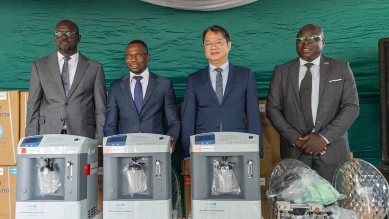 Benin strengthens emergency healthcare with 600 new oxygen concentrators