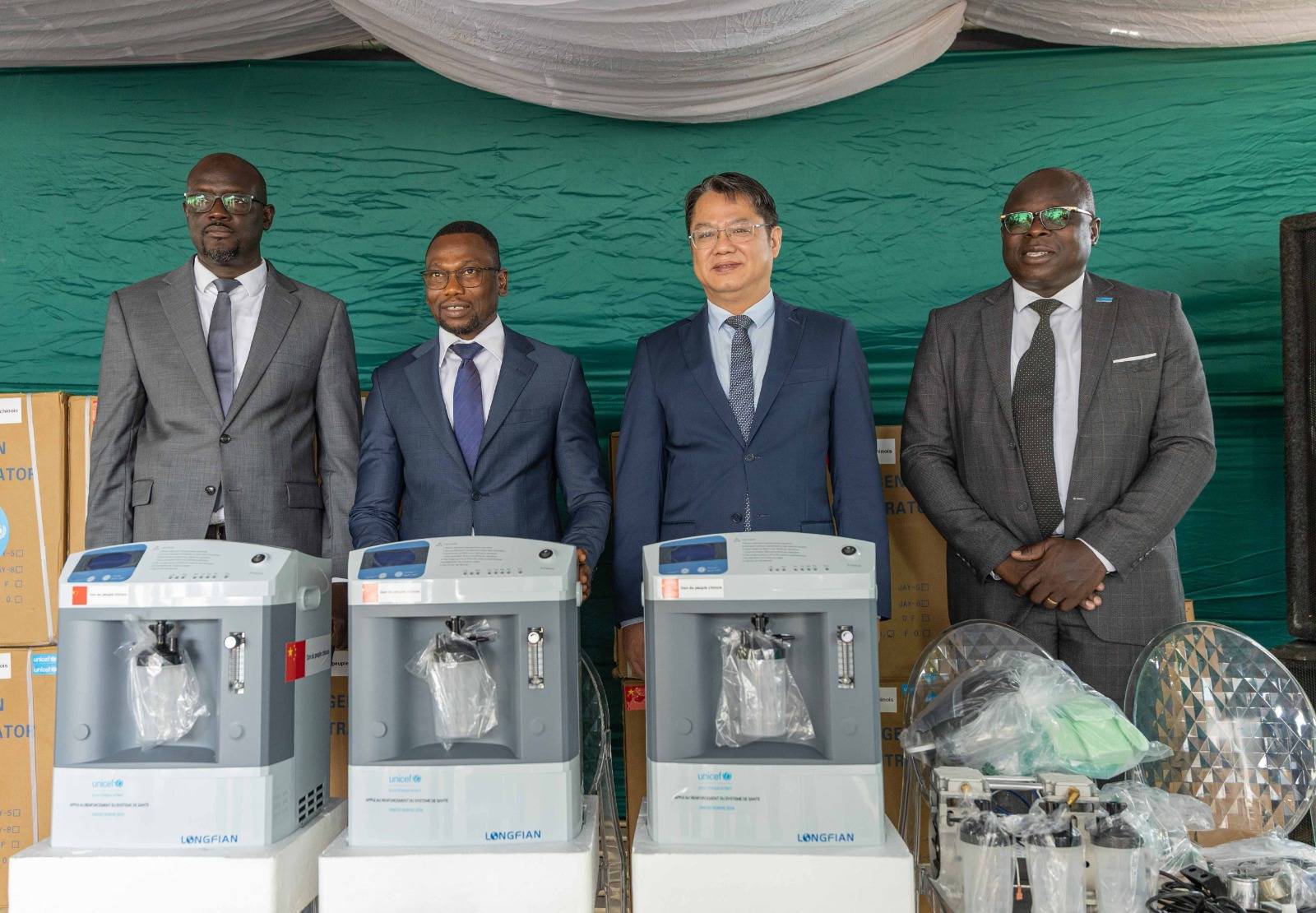 Benin strengthens emergency healthcare with 600 new oxygen concentrators