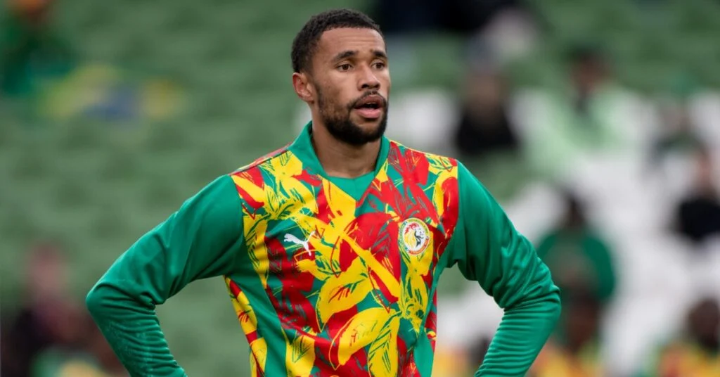 Yehvann Diouf in action for Senegal