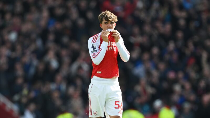 Young arsenal prodigy max dowman sets premier league debut record