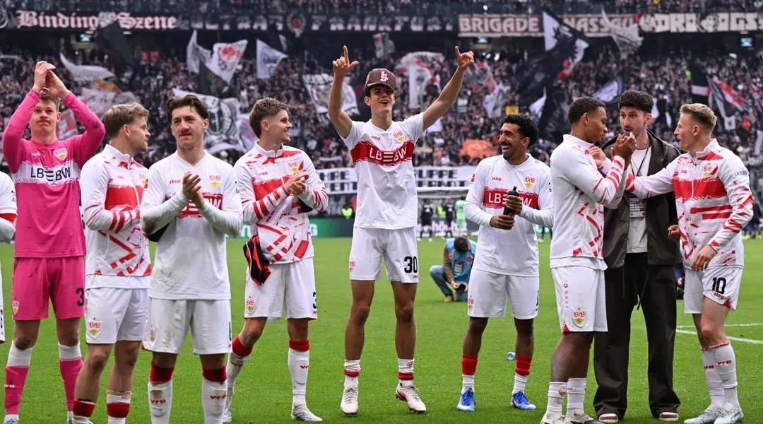 Stuttgart secures champions league spot after dramatic frankfurt draw