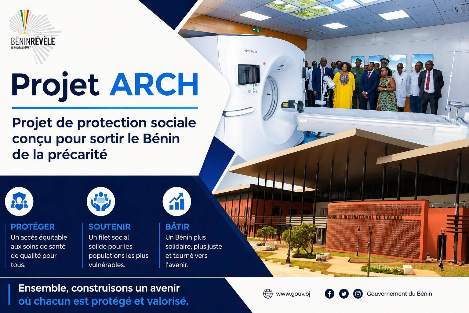 Bénin: a decade of health revolution with modern hospitals and universal care