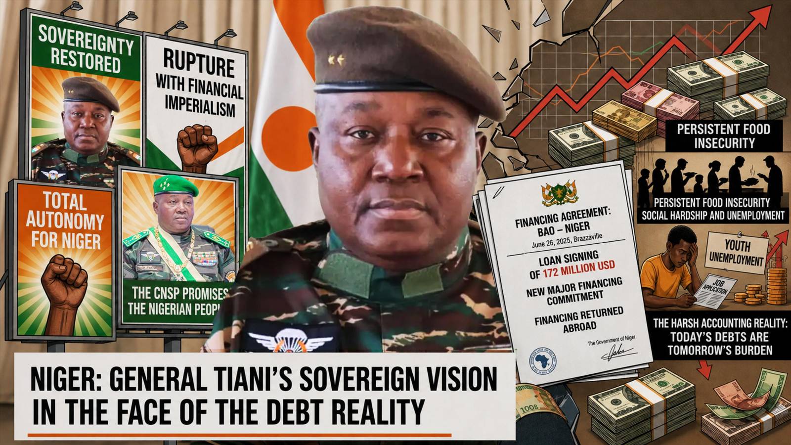 Niger’s sovereignist mirage: debt revival under general Tiani