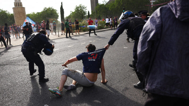 Security incidents and arrests in Paris following football final