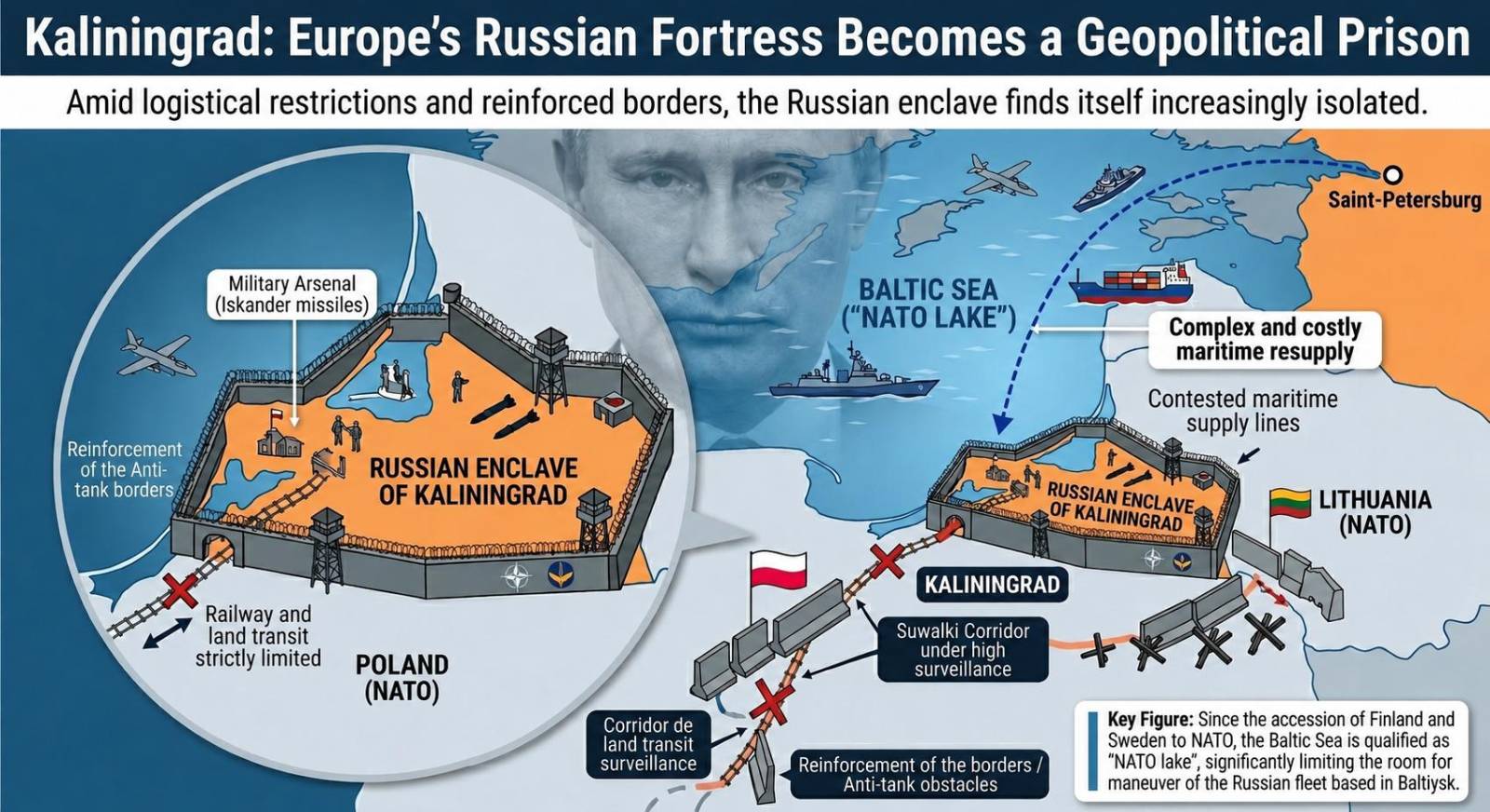 Kaliningrad: a russian enclave’s growing isolation