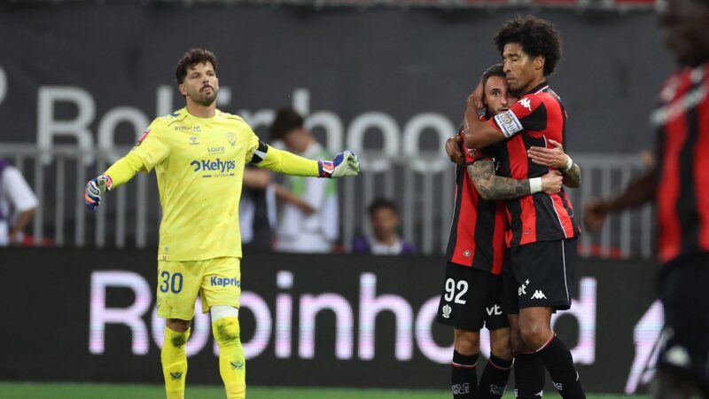 Nice survives relegation after dramatic Ligue 1/Ligue 2 playoff win