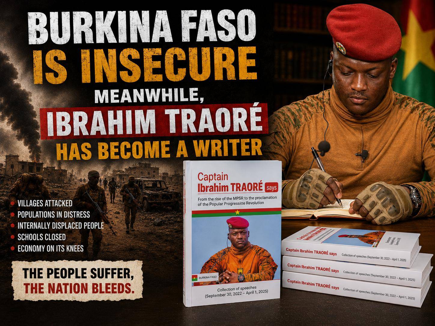 Burkina Faso’s crisis overshadows leadership priorities