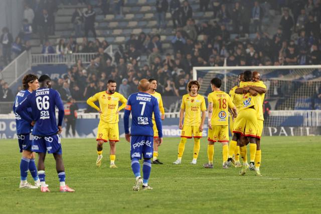 Le mans promoted to ligue 1 as bastia relegated to third tier