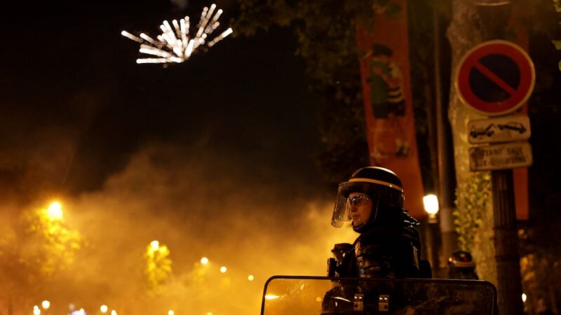 Paris celebrates psg’s champions league win with heavy clashes and arrests