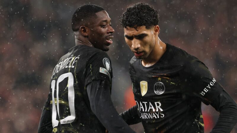 PSG’s Champions league final hopes hang on Dembélé and Hakimi fitness