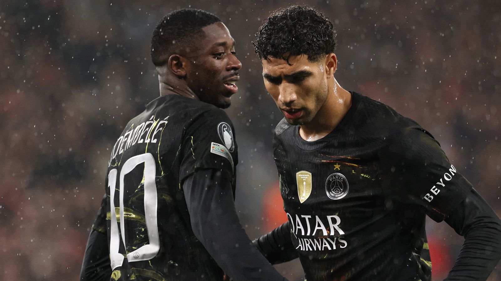 PSG’s Champions league final hopes hang on Dembélé and Hakimi fitness