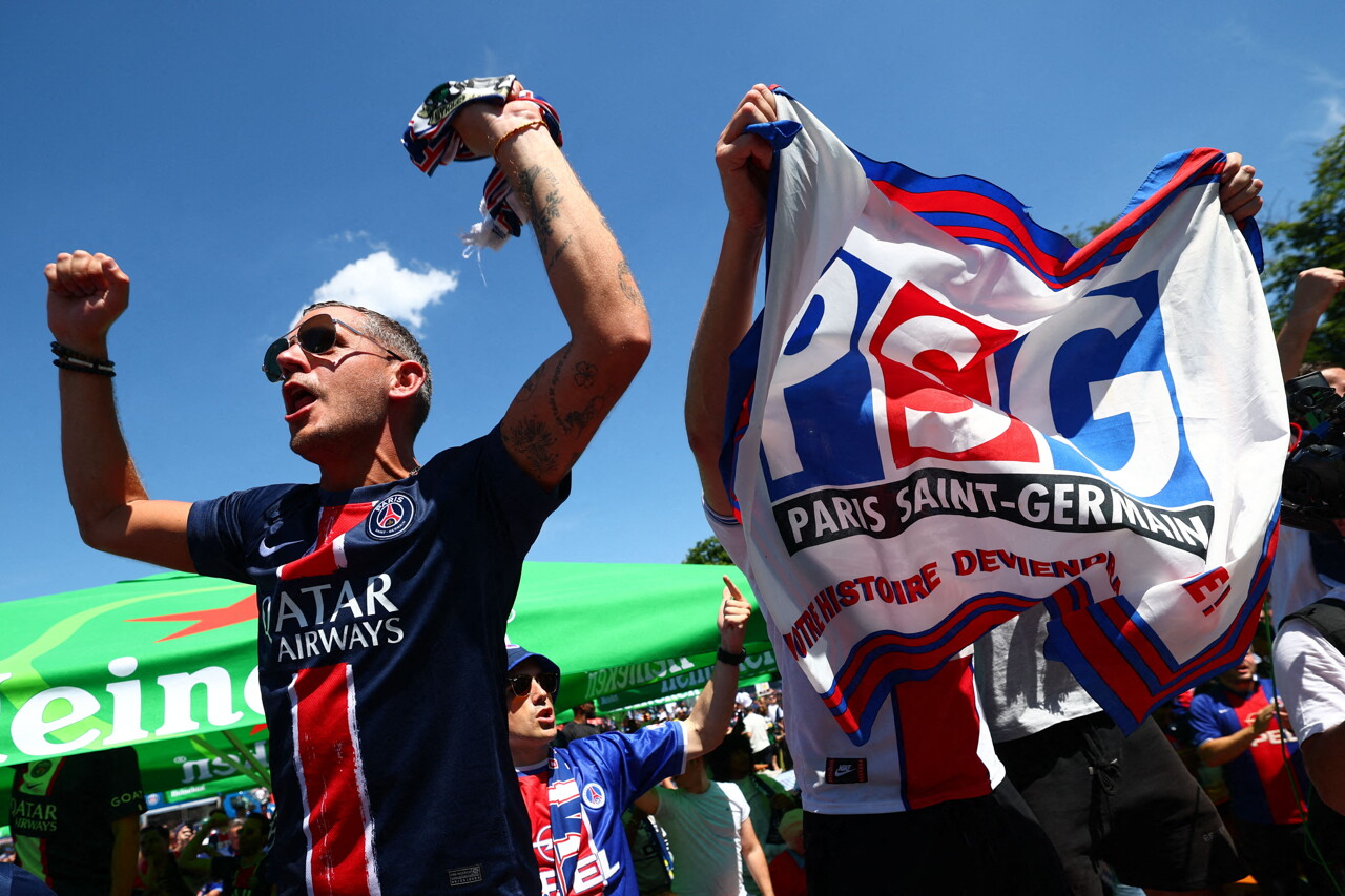 Paris prepares for psg arsenal champions league final with fan zones