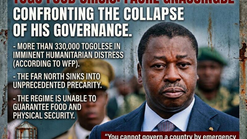Food crisis grips northern Togo as governance fails