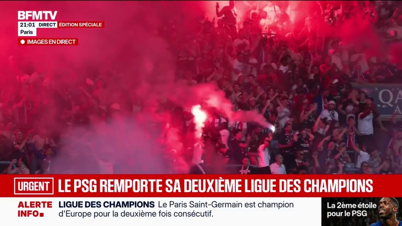 Paris saint-germain claims historic champions league victory