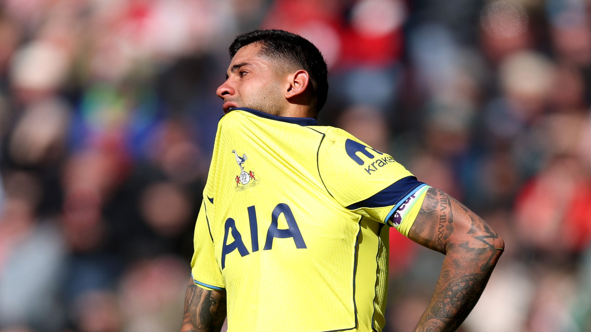 Cristian romero returns to face tottenham’s relegation battle despite controversial argentina trip