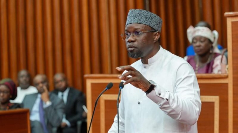 Prime Minister Ousmane Sonko’s unexpected parliamentary session sparks intrigue