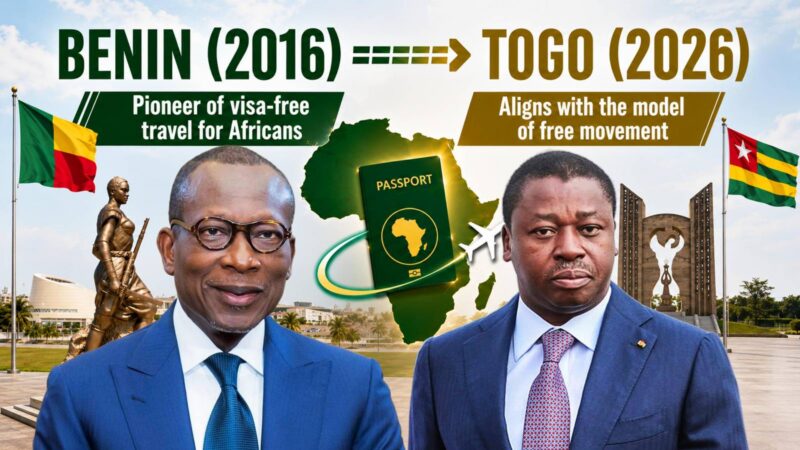 Togo follows Benin’s lead with visa-free entry for all africans