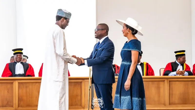 Bénin’s new president sworn in amid calls for political healing