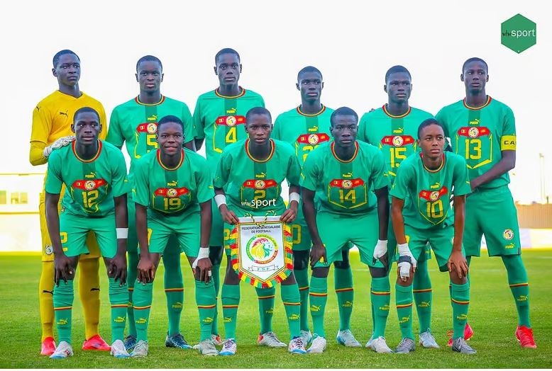 Senegal u17 team prepares for CAN 2026 with tough group stage