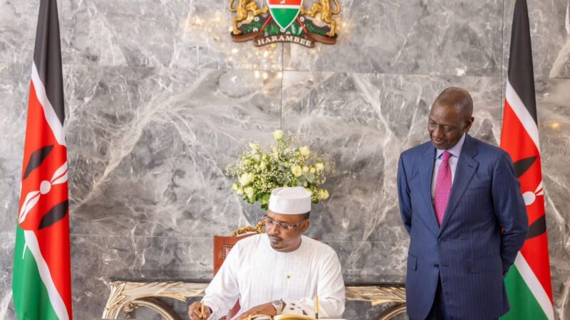 Kenya praises Chad’s role in global security and Africa Forward Summit