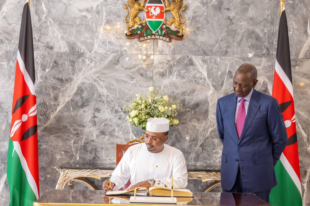Kenya praises Chad’s role in global security and Africa Forward Summit