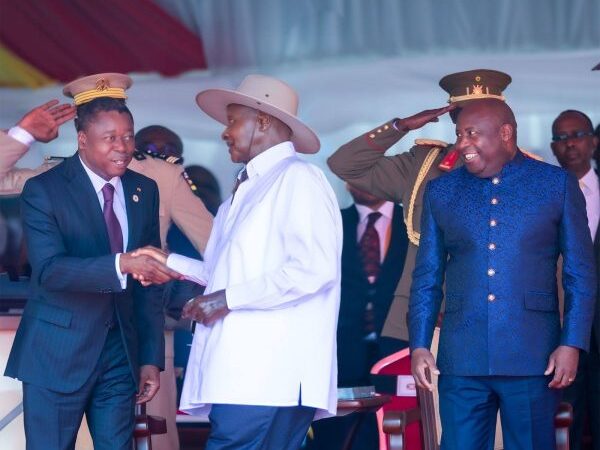 Togo’s president Faure Gnassingbé strengthens ties with Uganda at Museveni’s inauguration