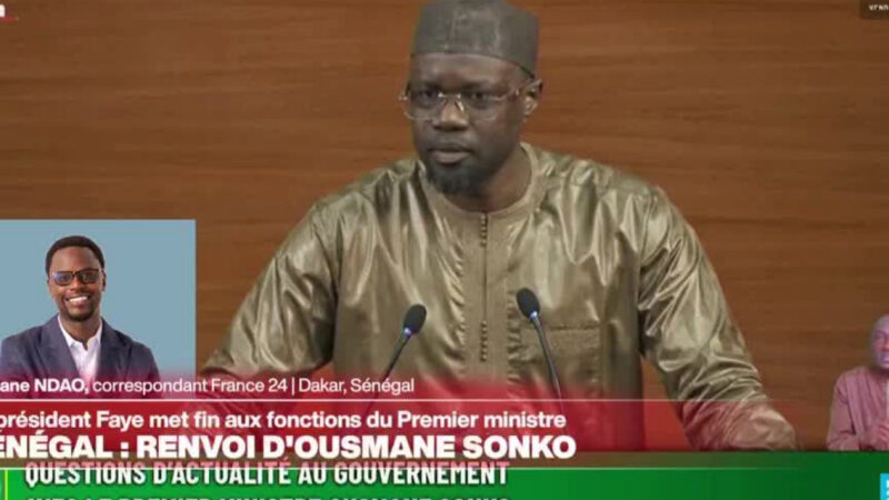 Senegal’s president sacks prime minister Ousmane Sonko amid political tensions