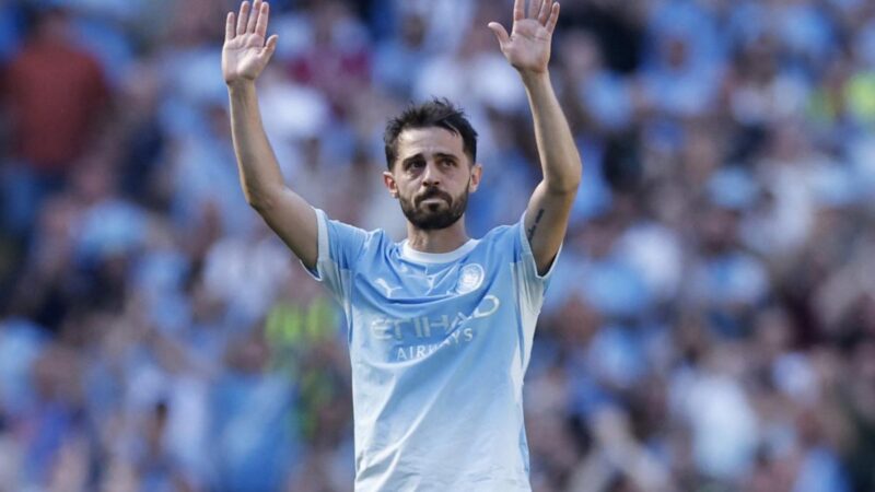 Bernardo Silva bids emotional farewell to Manchester City in final Etihad appearance
