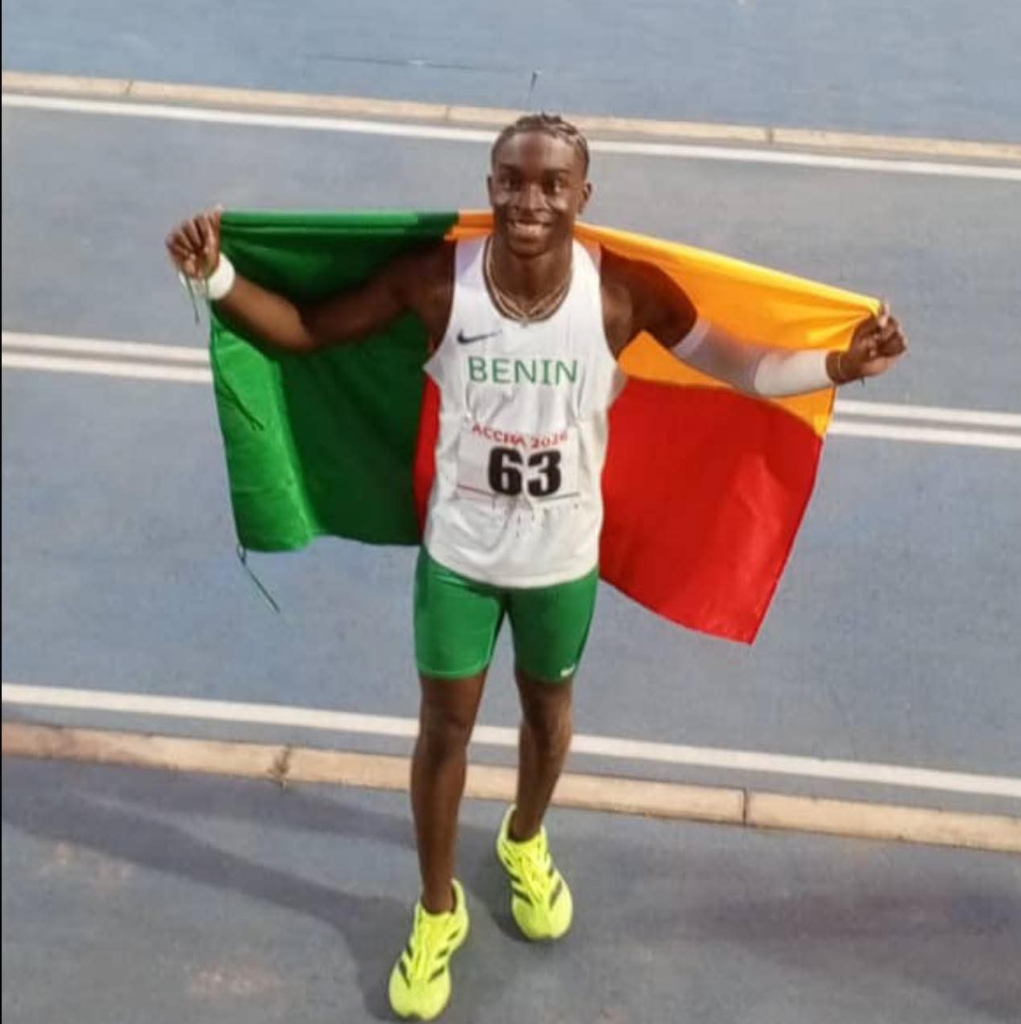 Bénin’s yohan awhansou claims triple jump bronze at Accra 2026 african championships