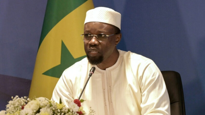 Senegal’s president faye removes prime minister sonko amidst political tensions