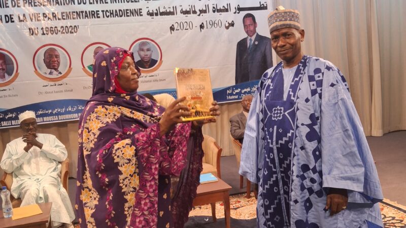 Issu hassana adoum unveils landmark book on Chad’s parliamentary history