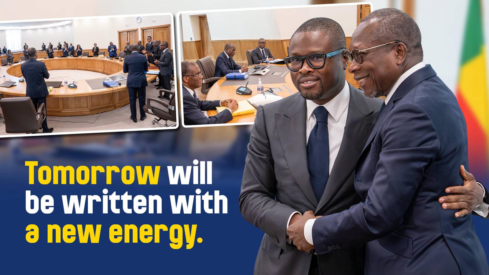 Bénin: president talon signals government overhaul and youth integration
