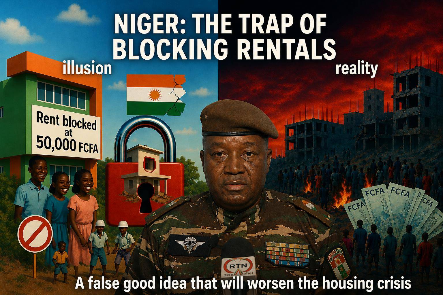 Niger faces housing crisis as military regime imposes rent controls