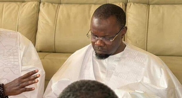 Ousmane Sonko’s heartfelt tribute to Serigne Cheikh Saliou Mbacké in Touba