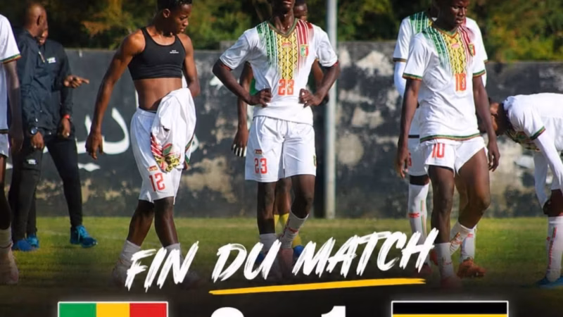 Mali aiglonnets face narrow defeat in can u17 friendly