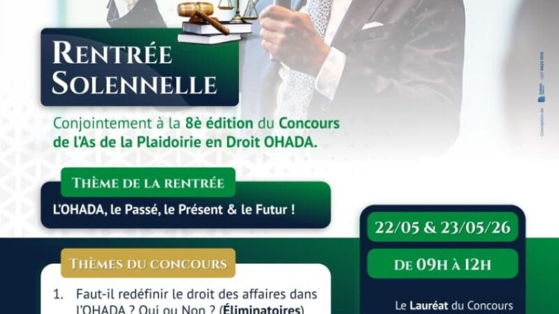 Abdou Moumouni university’s ohada club hosts solemn opening and pleading competition in Niamey