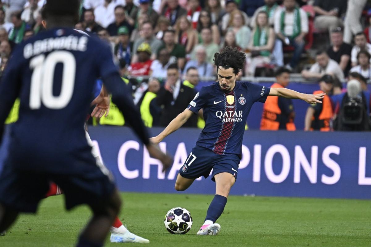 Vitinha named man of the match as psg secures historic champions league double