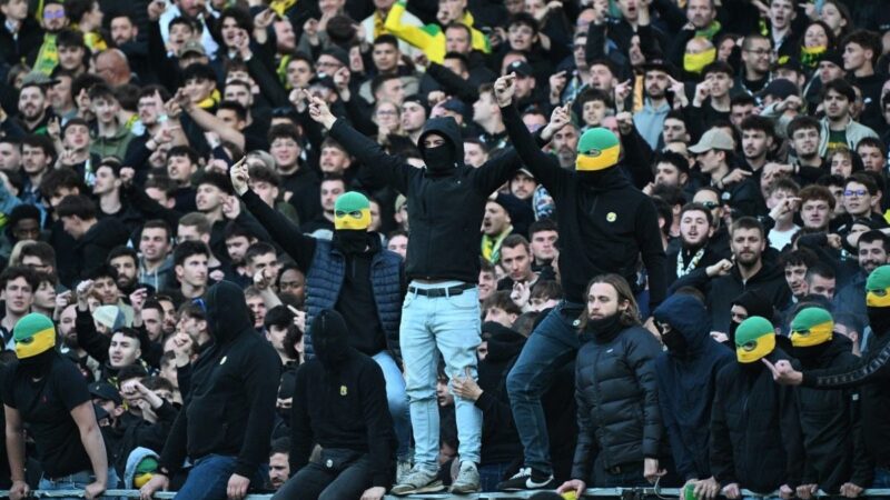 Violent clashes at nantes and nice football matches