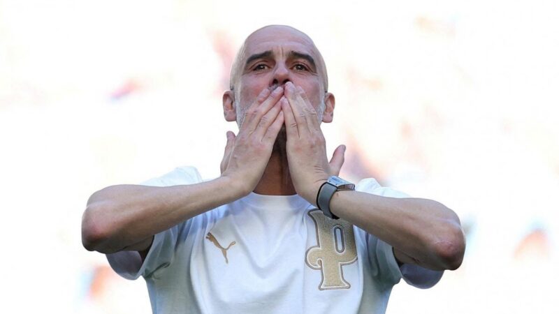Pep guardiola’s emotional farewell to manchester city after a decade