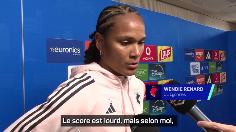Women’s champions league reaction: wendie renard assesses lyon’s heavy defeat