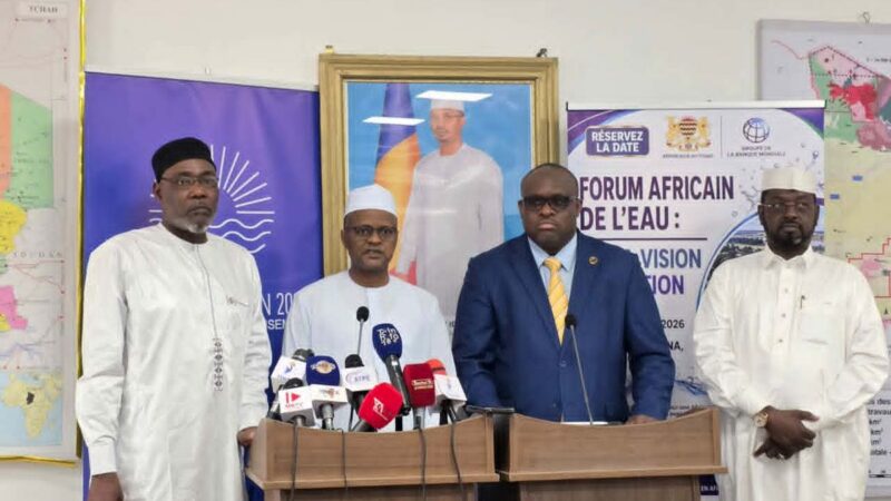Tchad to host 2026 african water forum in N’Djamena