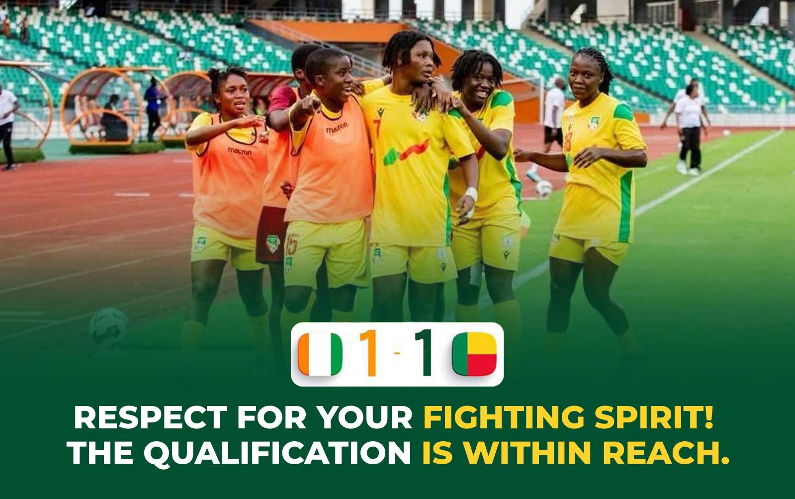 Bénin’s u20 amazones snatch a vital draw in Abidjan