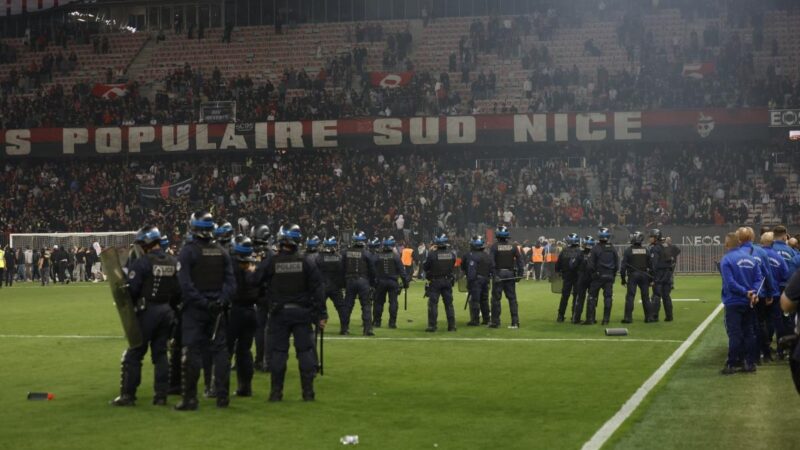 Nice to face st etienne in empty stadium after disciplinary sanctions