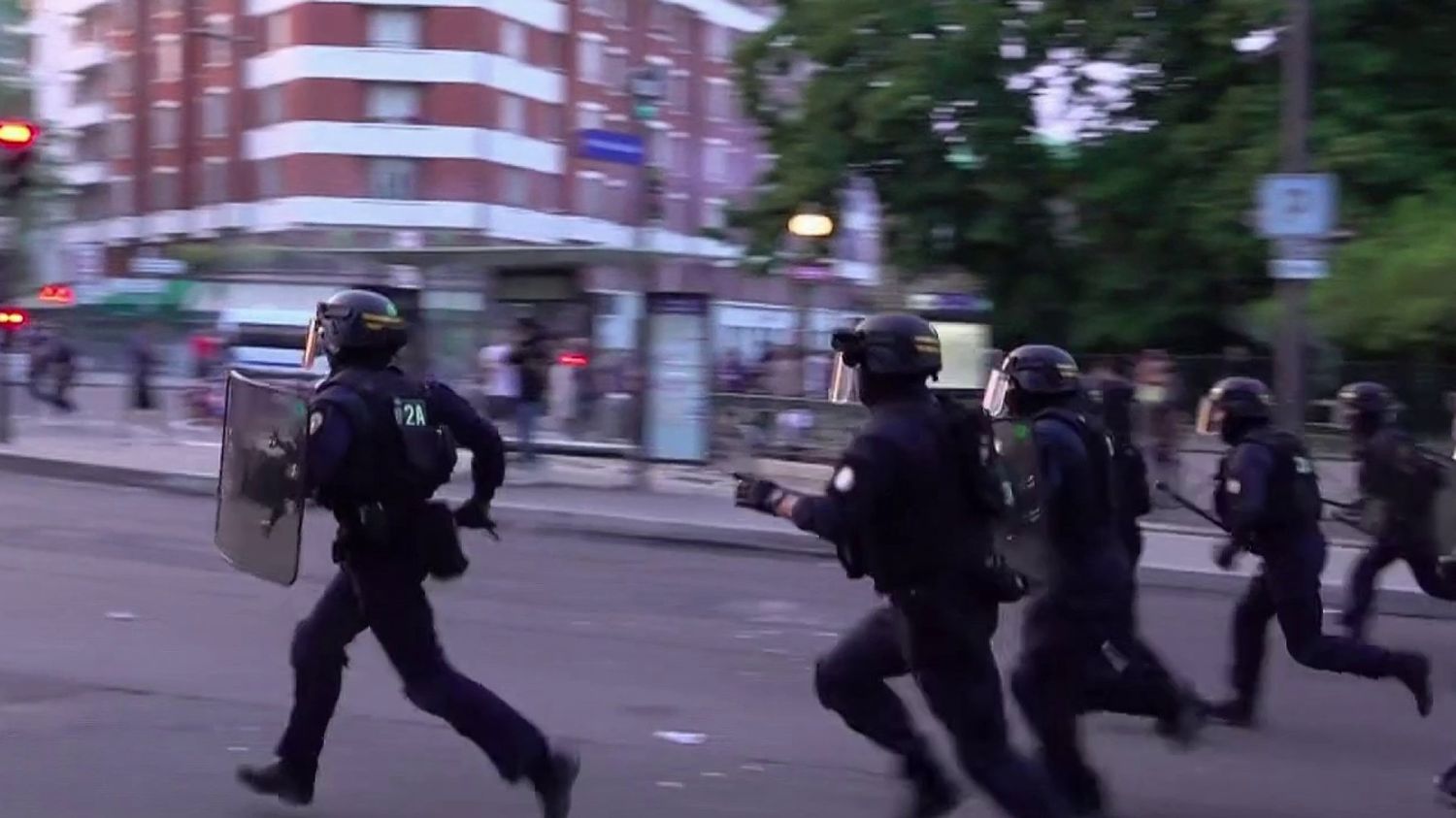 Psg champions league victory sparks nationwide clashes and arrests