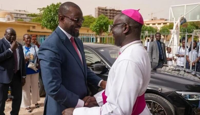Ousmane Sonko meets bishop ahead of Popenguine pilgrimage