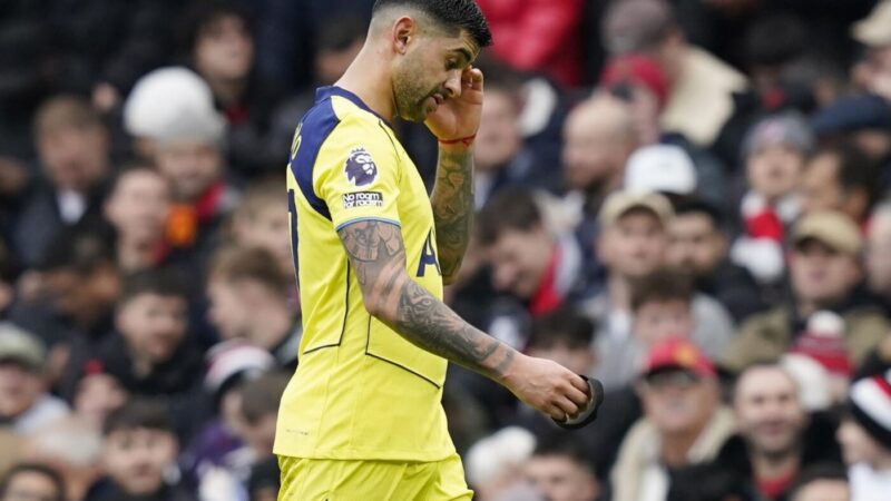 Cristian Romero’s absence overshadows Tottenham’s Premier League survival bid