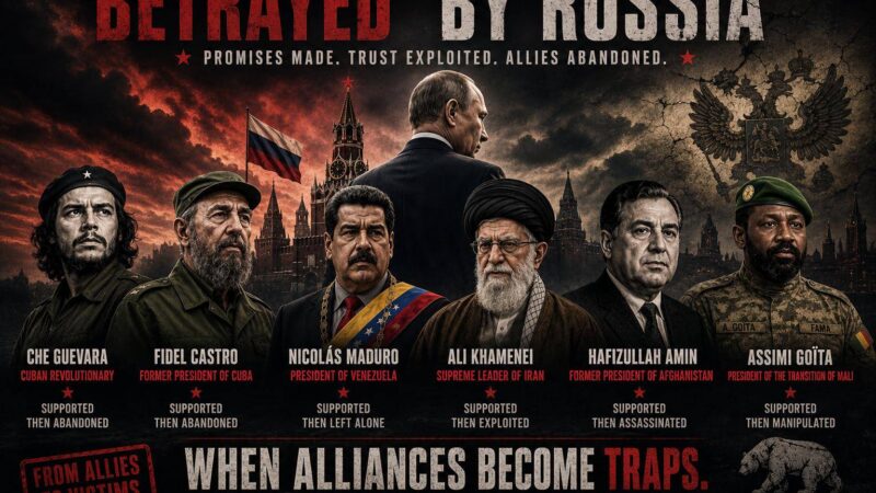 Russia’s silent diplomacy: how the Kremlin abandons allies in crisis