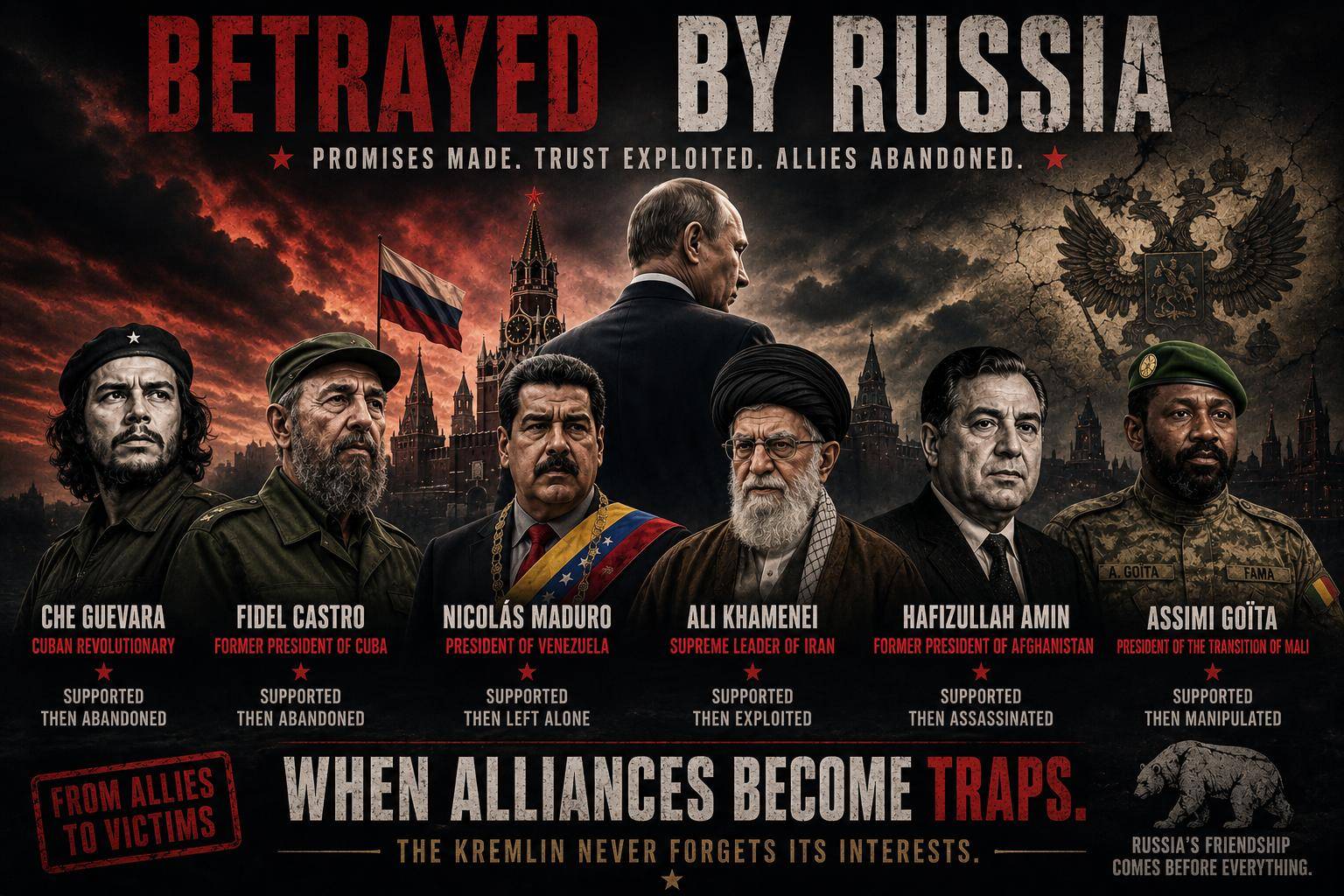 Russia’s silent diplomacy: how the Kremlin abandons allies in crisis