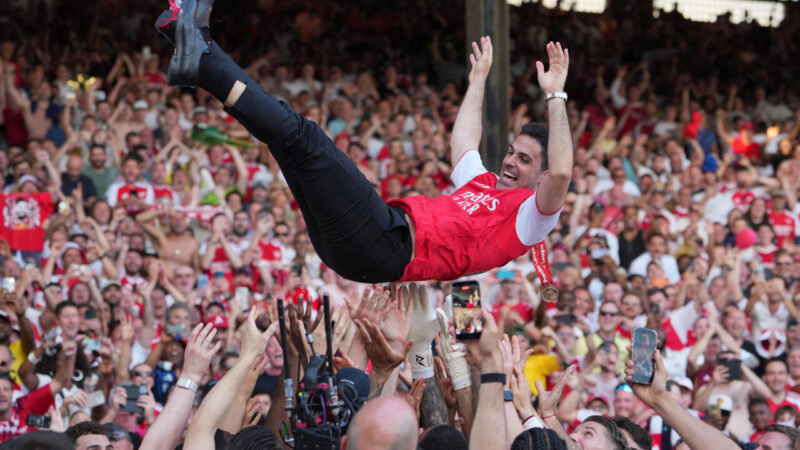 Arsenal fans dream of champions league glory after two decades